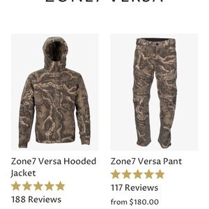 Code of Silence Zone 7 Versa Hooded Jacket & Pants. Like new - Men’s XL